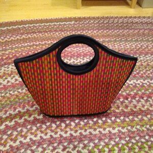 Colorful Woven Women's Purse from Africa